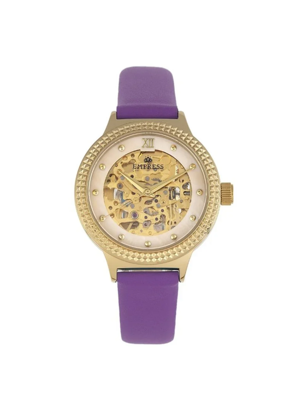 NWT Empress Alice Automatic White Dial Ladies Watch